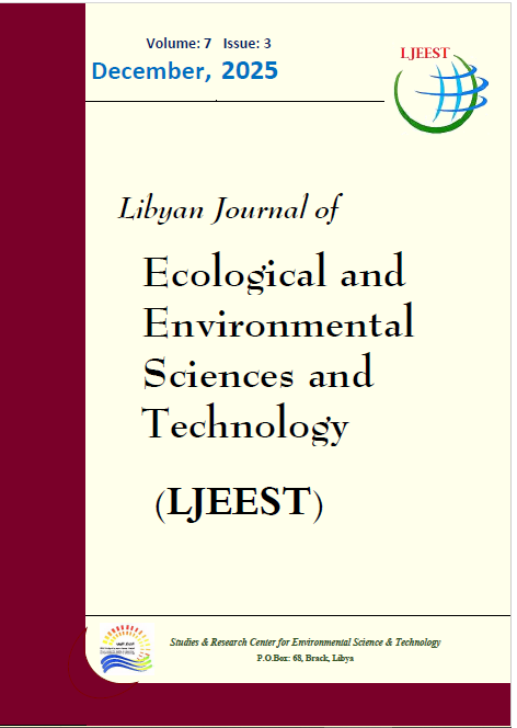 					View Vol. 7 No. 3 (2025): Libyan Journal of Ecological and Environmental Science & Technology
				